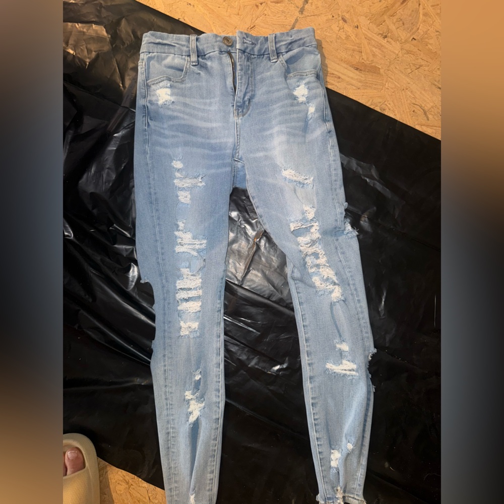 American Eagle Outfitters Light Blue Denim